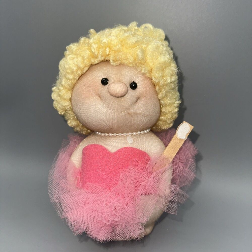 Handmade Barry And Jan Hye Soft Sculpture Designs Plush Figurine Girl Blonde